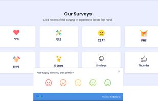 In-app survey