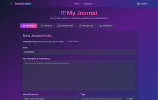 Manifestied Journaling