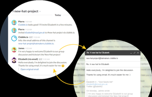 Clubble.io for Slack screenshot 1