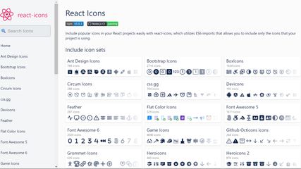 React Icons: Svg react icons of popular icon packs | AlternativeTo