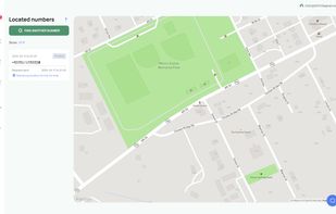 Interface of TrackMobi account