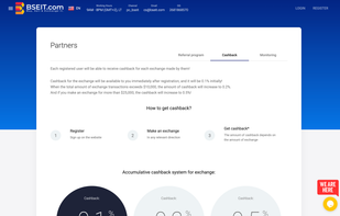 Cashback and referral