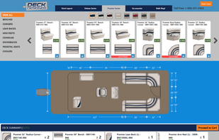 Deck Designer with Shopify integration