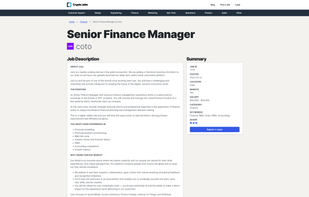 Crypto Jobs screenshot 1