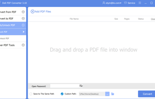 Lock/Unlock PDF files
