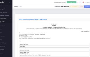 Claim & EOI Management