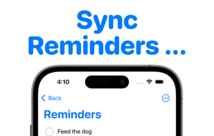 Sync Reminders...