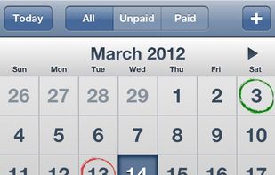 BillTracker screenshot 2