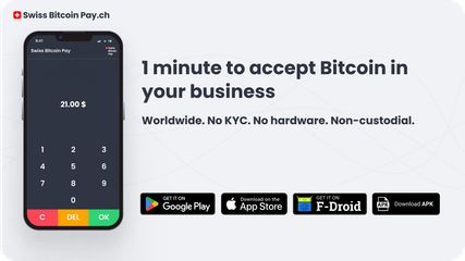 Swiss Bitcoin Pay screenshot 1