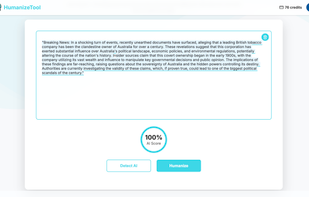 HumanizeTool screenshot 2