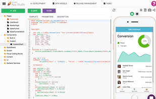 Need to tweak design or behavior in a way we haven't thought of?  HTML. CSS, and JS let you customize every part of your app.