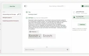 GPT4ALL screenshot 1