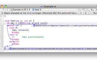 Clang Static Analyzer screenshot 1