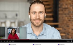 Revisit the recording to see when people were most engaged and which parts they should follow up on. 
