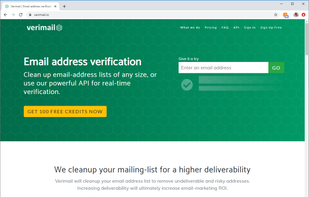 Verimail screenshot 1