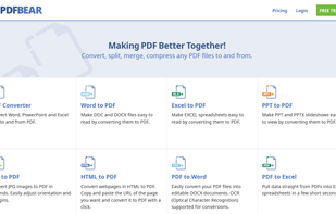 PDF Bear screenshot 1