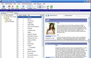 Main Window - TV SERIES (Grid with Episodes and Cards)