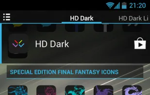 HD Dark Icon Pack screenshot 3