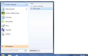 Capturing shape (also captured with Window Clippings)