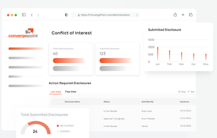 Effortlessly manage potential conflicts in the Conflict of Interest Software with task notifications that alert users of outstanding items and provide escalation for high-priority issues.