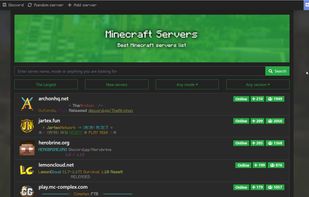 MC-List.org screenshot 1