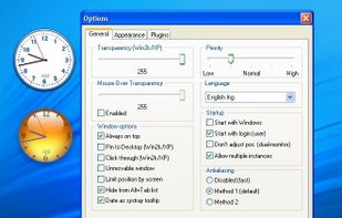 ClocX screenshot 1