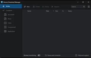 New interface with v8.0
