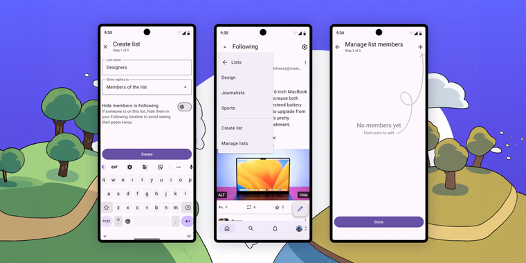 Mastodon rolls out a new lists feature for its Android app image