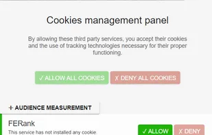 tarteaucitron.js screenshot 1