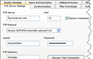 WatchFTP screenshot 1