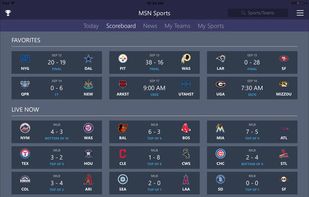 MSN Sport screenshot 1