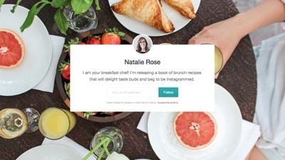 Personalize your landing page
