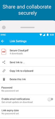 Sync.com screenshot 2