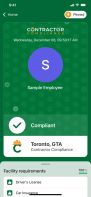 Contractor Compliance screenshot 2