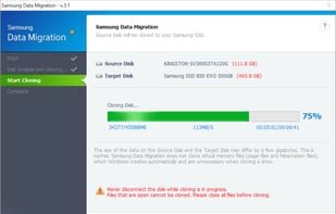 Samsung Data Migration screenshot 1