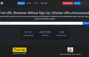 UrlVanish screenshot 1