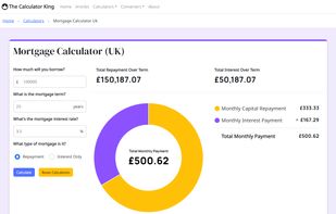 UK Mortgage Calculator