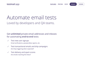 testmail.app screenshot 1