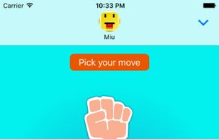 Rock Paper Scissors Game for iMessage screenshot 1