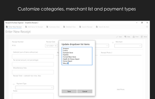 SimpleOne Receipts screenshot 3