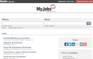 My.jobs screenshot 1