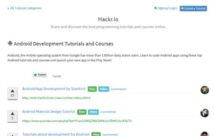 Hackr.io screenshot 1