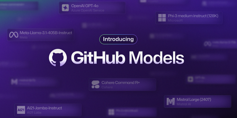 GitHub Models to empower developers with cutting-edge AI tools and seamless integration