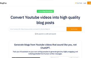 BlogFox screenshot 1