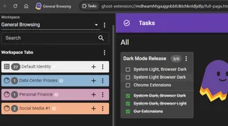 Ghost Browser introduces Dark Mode in latest update image