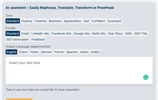 Rephrasee.com screenshot 1