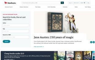 AbeBooks screenshot 1