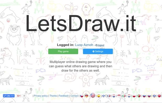 Drawing and guessing game online hotsell