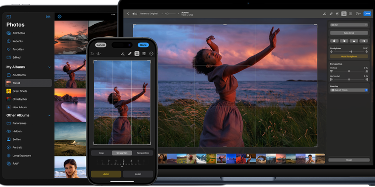 Photomator and Pixelmator Pro improve Auto Straighten feature image