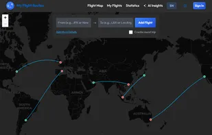 My Flight Routes screenshot 1